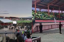 Photocollage of Kenyans at the Madaraka Day Celebrations in Wajir.